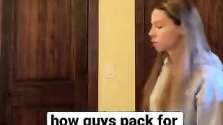 Girls Can NEVER Pack Enough Stuff