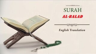 Quran: 90. Surah Al-Balad (The City): Arabic and English translation
