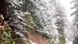 Snowfall Time in Ayubia Murree