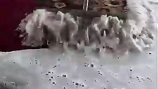 Foam scraping _97_satisfying _asmr _carpetcleaning(360P).