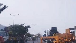 Umer hills mall and apartments work progress