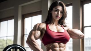 [4k] AI Art Lookbook Model Bodybuilder Girls INDIAN VS RUSSIAN GIRLS Comparison Ai Art