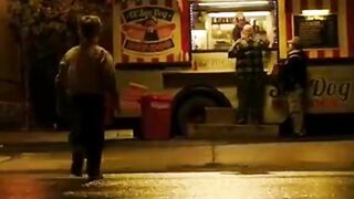 Diálogo engraçado com o garoto.