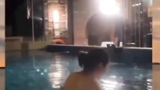 Swim at night