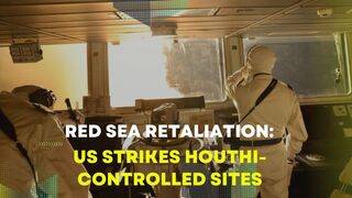 Red Sea Retaliation: US Strikes Houthi-Controlled Sites