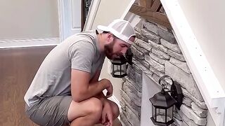 My dog faked being sick!