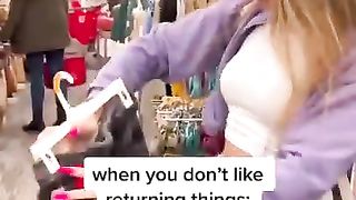 Returning Something To The Store Be Like：