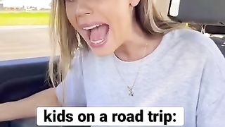 Kids On A Road Trip Be Like：