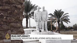 Iraq diplomacy: Pressure mounting in relations with Iran & US.