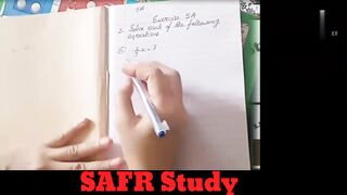 Some question about algebraic equation exercise 5A