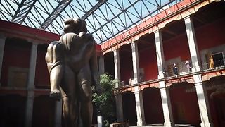The Female Giant Sculpture In The Jose Luis Cuevas Museum