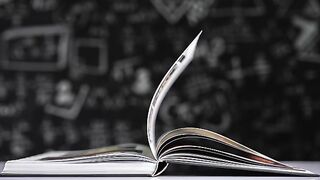 Stop Motion Of Book Flipping Pages Very Fast