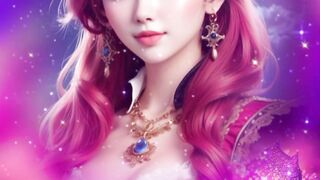 Animated videos, beautiful girl