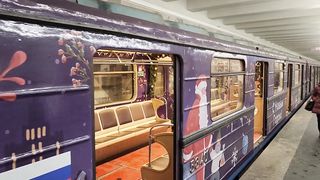 New Year's Eve Train Hedgehog