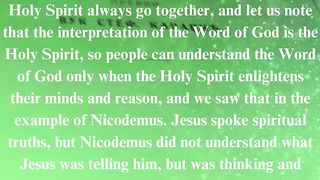 The Gospel according to John 83