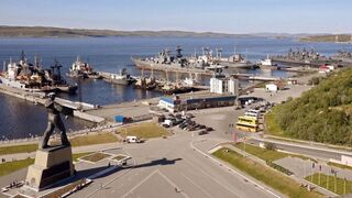 Severomorsk is the capital of the Northern Fleet