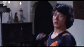 Thomas (Jackie Chan) vs. Thug (Benny Urkides). One of the best fighting movies. Wheels on Meals