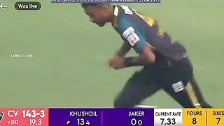 Khushdil shah back to back sixes in BPL