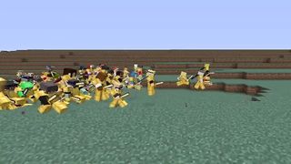 1000 vs 1000 Player War!