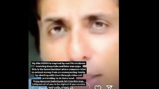 After Sachin Tendulkar, Bollywood actor Sonu Sood also became a victim of deepfake technology