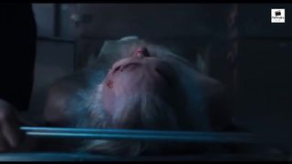 Wednesday and Thing at the morgue