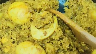 Egg biryani 2