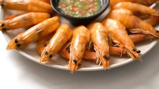 Prawns With Seafood Sauce