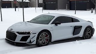 Demon in rhe snow#audi