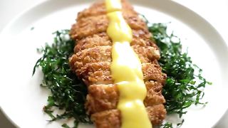 Fried Chicken With Lemon Mustard Sauce