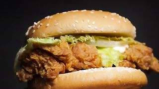 Burger chicken