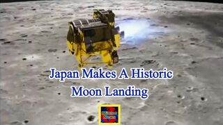 Japan makes historic moon landing but mission remains up in the air
