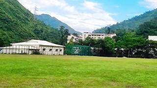 Beautiful Morning at IIT Mandi _ #iit #shorts #youtubeshorts #nature.