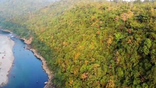 DAWKI RIVER DRONE VIEW 4K