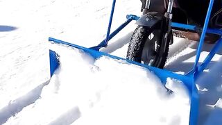 Snow fallim big deal weather winter very castly