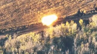 Ukrainian Kraken Unit destroys tanks with drones and artillery near Svatove