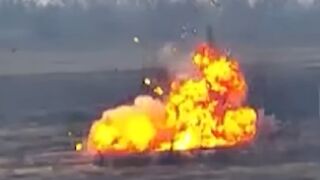 Ukrainian troops blow up Russian missile systems in HUGE explosions