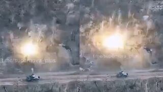 Everyday occurrences in the Russian positions near Bakhmut