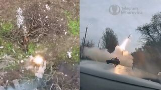 Russian invaders tried to storm a Ukrainian position near Bakhmut but they failed and were killed