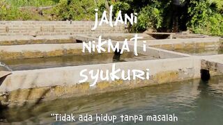 Kolam air deras