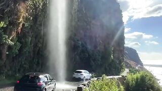 Free car wash in Madeira ???? Portugal