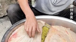 Mengolah kotoran sapi jadi makan ????????