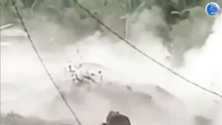 Semeru's Cold lava flood