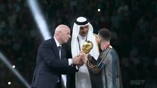 Final Match Winning Ceremony of Argentina team