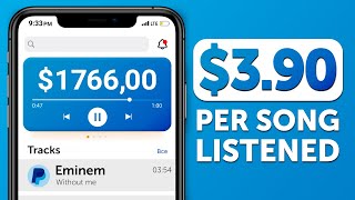 Earn $490 by listening to music| Make money online