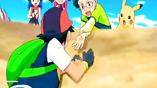 Pokemon Edits : Ash Pikachu Dawn Piplup Funny Moments