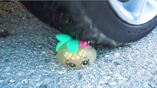 Esmagando coisas crocantes e macias de carro! EXPERIMENTE CARRO VS ISCEIROS 4