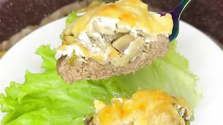 Биточки с грибами