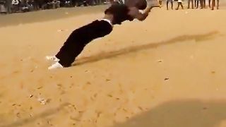 Enjoy acrobatics