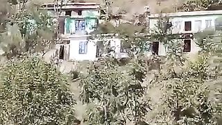 The truck falls down