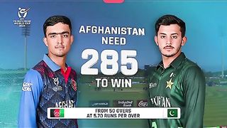 Afghanistan u19 all out only 103 runs